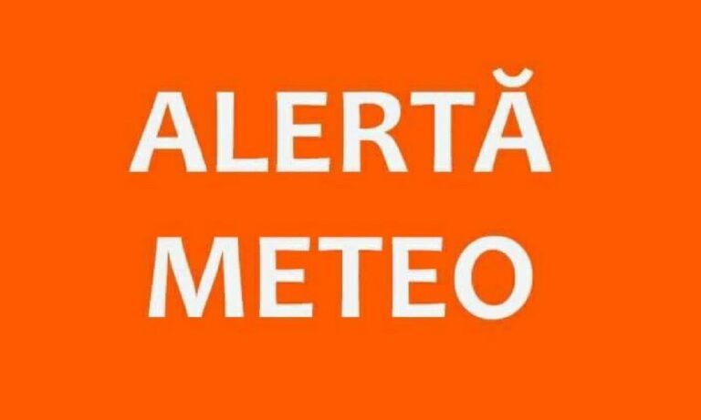 METEO: Cod portocaliu pentru 18 judeţe