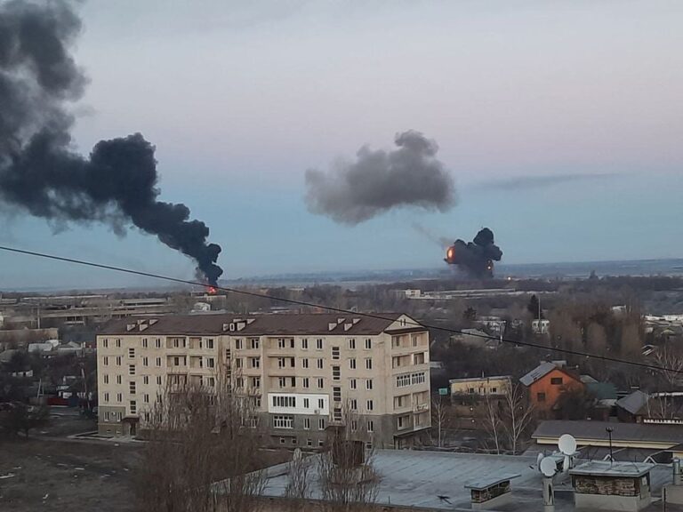 A început războiul! Putin a declanșat azi-dimineață atacuri aeriene împotriva Ucrainei