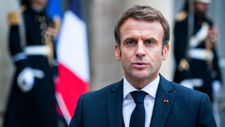 Preşedintele francez Emmanuel Macron