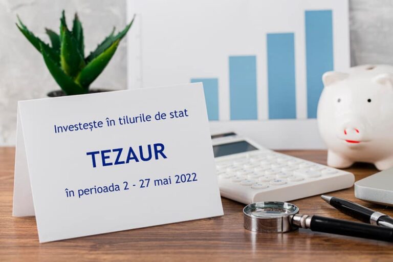 În luna mai, românii pot investi în titlurile de stat Tezaur la dobânzi de până la 6,15%