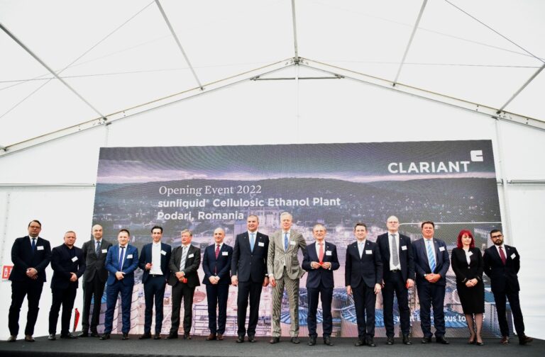 Secretarul de stat Bogdan Simcea a participat la inaugurarea unei fabrici de bioetanol finanțată prin fonduri europene