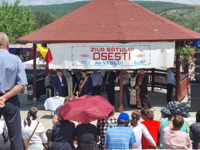Sărbătoarea la Oșești