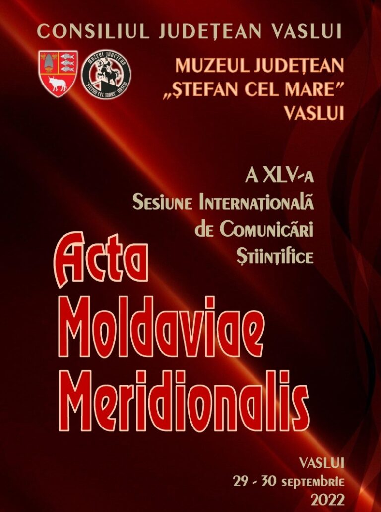 Acta Moldaviae Meridionalis
