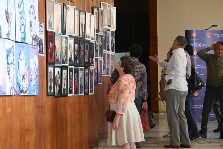 Graficieni de renume au expus în cadrul Festivalului umorului „Constantin Tănase”
