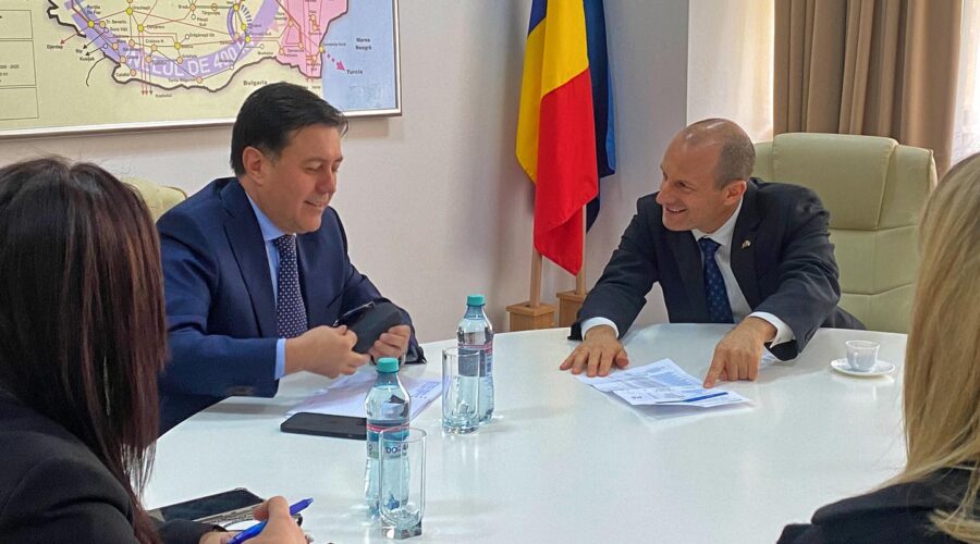 Ministrul Economiei, Florin Spătaru, s-a întâlnit astăzi cu Excelența Sa, Ambasadorul Israelului în România, domnul Reuven Azar