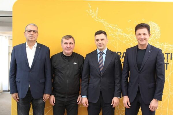 Gheorghe Hagi și Gheorghe Popescu, vizită la Ministrul Sportului