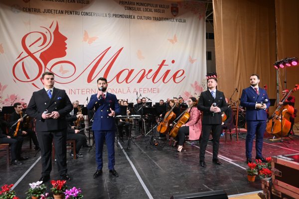 Concert de excepție la Vaslui, dedicat Zilei Internaționale a Femeii