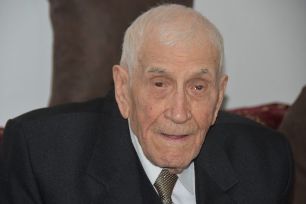 Președintele de onoare al Asociației Veteranilor de Război „Peneș Curcanul” a împlinit 101 de ani
