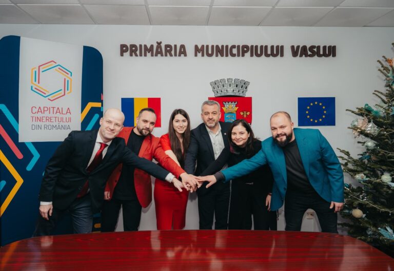 Vaslui, desemnat oficial Capitala Tineretului din România 2025