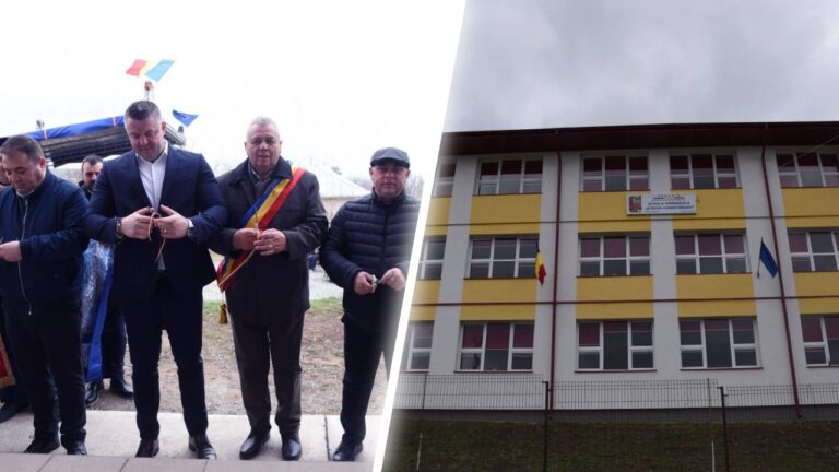 Cea mai mare școală rurală din județ, inaugurată la Lipovăț