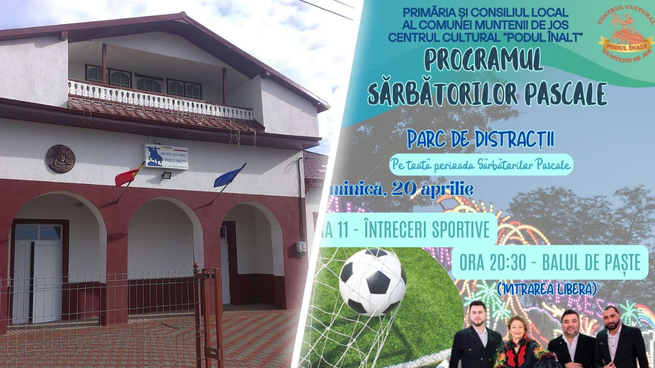Evenimente speciale de Paște în Muntenii de Jos