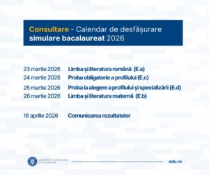 proiectele pentru examenele naționale 2025-2026