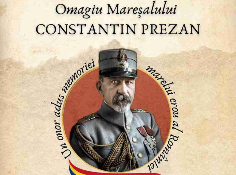 omagiu adus mareșalului Constantin Prezan