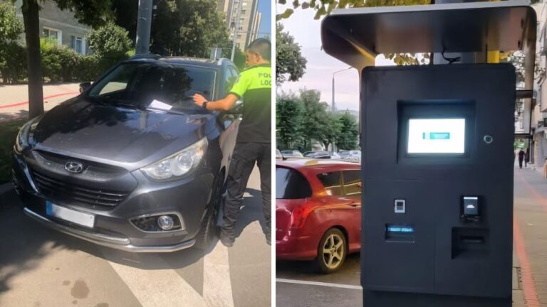 parcări din centrul orașului