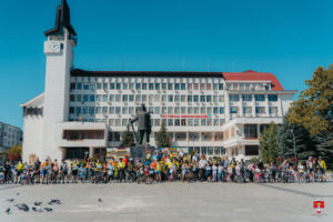 150 de cicliști pe străzile orașului