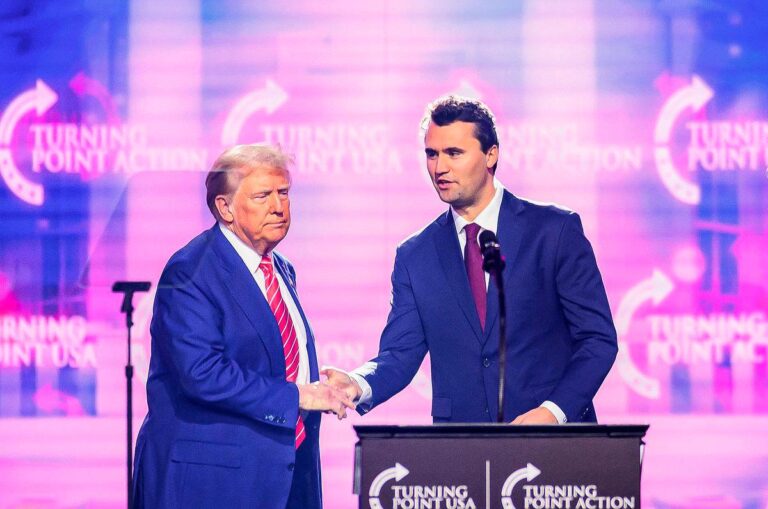 Charlie Kirk și Donald Trump