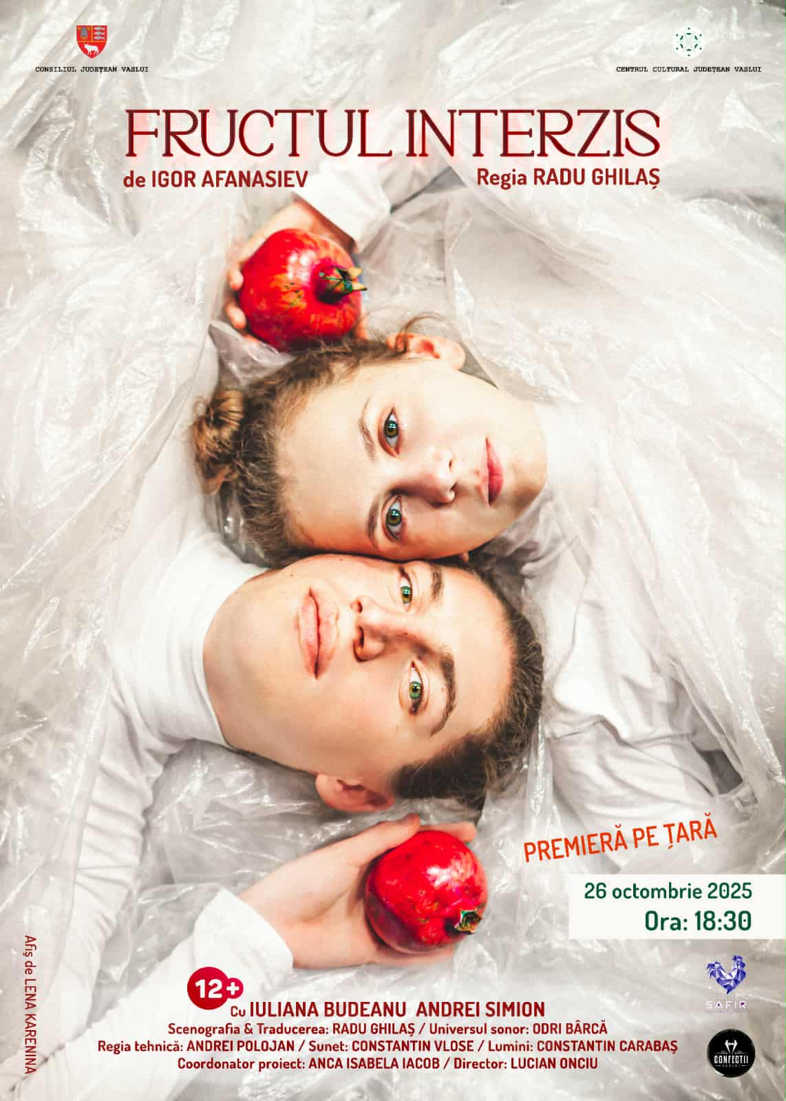 Premiera spectacolului „Fructul interzis”