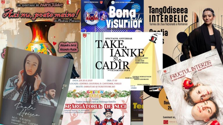 Centrul Cultural Județean Vaslui spectacole