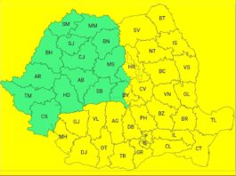 Cod galben de ger în județul Vaslui