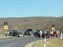 Accident rutier la Crasna