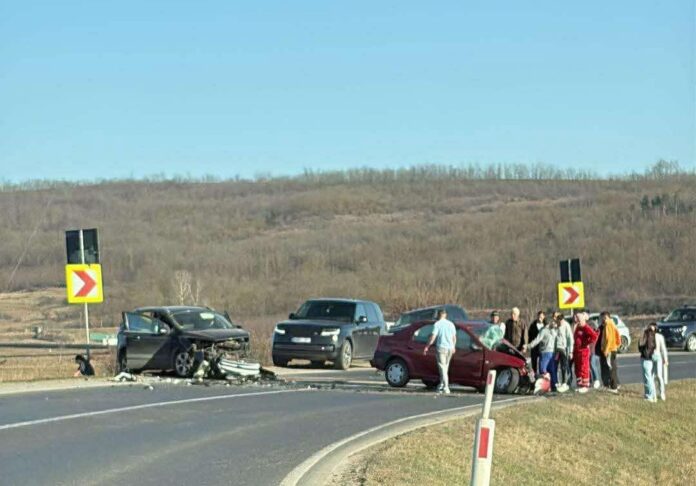 Accident rutier la Crasna