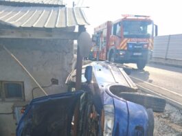 accident rigolă Bârlad