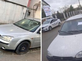 acțiunile împotriva mașinilor abandonate