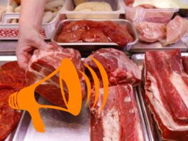 Carne fără control sanitar, scoasă la vânzare într-o carmangerie