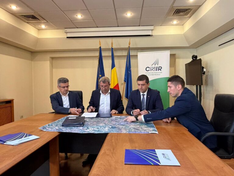 Pas important pentru Autostrada Unirii A8. A fost semnat contractul pentru tronsonul Moțca – Târgu Frumos