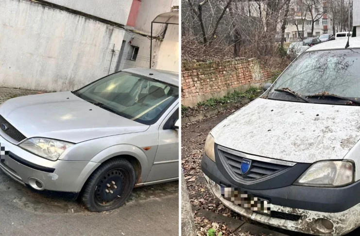 vehicule abandonate Vaslui