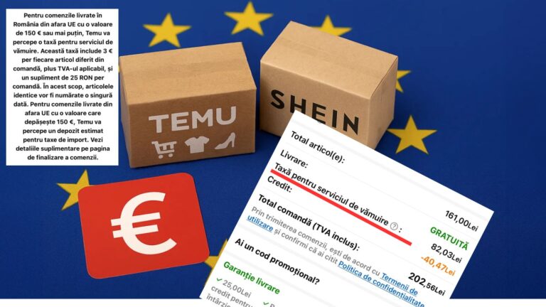 Taxele pot depăși prețul produsului! Noile reguli UE schimbă radical shoppingul online din China