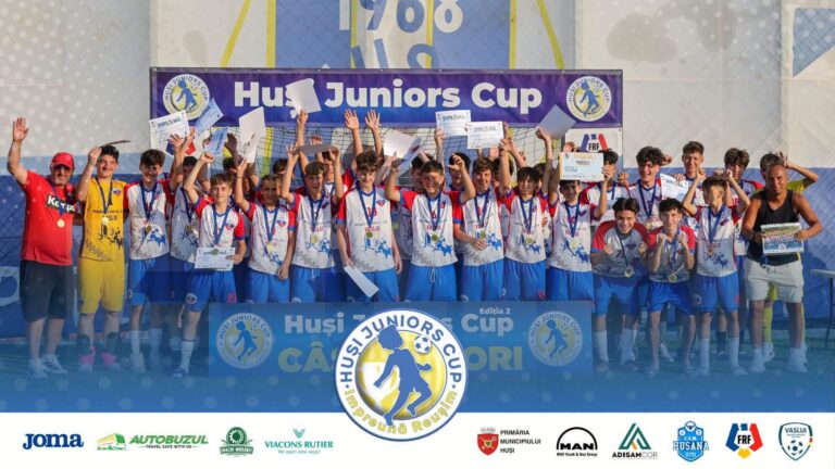 Primul trofeu pentru generația 2011 a CSM Vaslui. Tinerii fotbaliști au câștigat Huși Juniors Cup